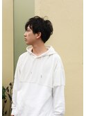 【LINDA野崎絢】ショートマッシュパーマスタイル
