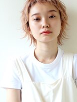 ガレージ バイ グリーン 原宿 表参道(Garage by green)&nbsp;【loki】ウルフ×ベビーピンク