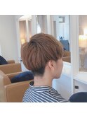 刈り上げマッシュショート