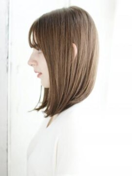 ヘアメイク ナル(hair make nalu) 透け感カラーのワンカールスタイル