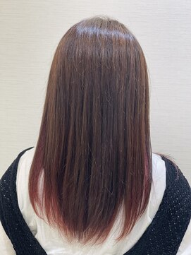 アッシュ 稲田堤店(Ash) イルミナブロッサム×インナーカラー