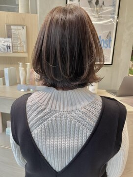 ナナローネス(nana loness) レイヤーボブでフワッと　ボブ　レイヤーカット