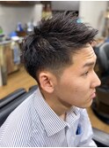 20代30代40代メンズアップバング清潔感爽やかビジカジ