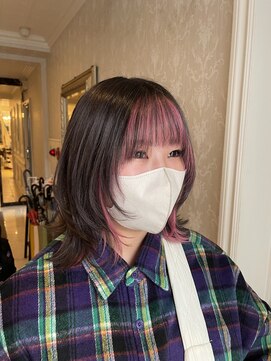 ヘアスタジオ アルス 御池店(hair Studio A.R.S) フェイスフレーミングウルフ