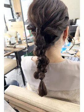 ヘアーラボ ノッシュ 唐人町店(Hair Labo Nosh) 編み下ろし