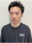 アップバングショート