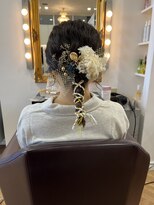 コワファースト  させぼ五番街店(COIFF1RST)&nbsp;袴アレンジヘア☆