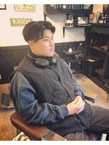 クリブフッド(CribHood)&nbsp;メンズセンターパートウェーブ