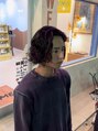 フォーコーナーズカットショップフェイビーズ 名古屋西(FourCornersCutShop favey's)&nbsp;外国人の癖毛っぽく、loose perm