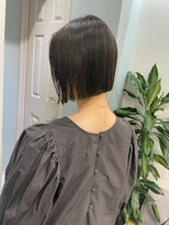 トゥーリ 薬院店(tuuli)&nbsp;tuuli miyu オリーブミニボブ/切りっぱなし/オリーブグレージュ