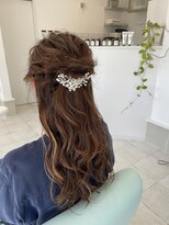 アロヘアー(Alo hair)&nbsp;結婚式アレンジ