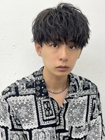 アーリー(Ali'i)&nbsp;ソフトツイストパーママッシュウルフ束感ショートレイヤー