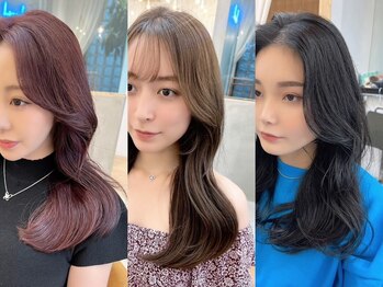 ロンドアジュール 横浜(Lond azur)の写真/[顔周り/前髪で作る韓国レイヤ-]少しの変化でイメージを変える。360度どこから見ても圧倒的な可愛さ[横浜]
