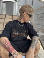 アルカナ 明治神宮前原宿(ARCANA)&nbsp;平本蓮ヘア ハイライト マッシュパーマ ウルフ