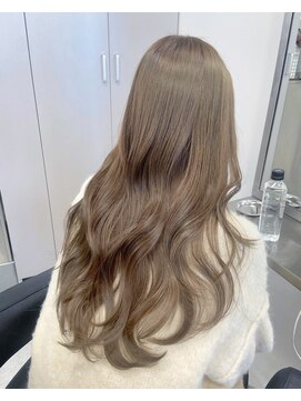 ベレーザシェルト(Beleza scelto) 5989ミルクティーアッシュ艶髪シルキーベージュグレーベージュ