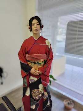 メイクミュー(MAKE MIYU) 振袖着付け+ヘアセット
