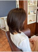 髪質改善/40代50代/ミディアム/カラーエステ