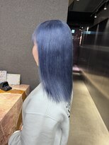 ペレ 栄店(PELE)&nbsp;デザインカラー/レイヤーカット/ウェットヘア/オリーブベージュ