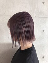 ハウス(HOUSE)&nbsp;大人可愛い軽めボブ/ラベンダーグレー