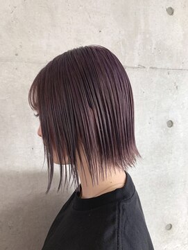 ハウス(HOUSE) 大人可愛い軽めボブ/ラベンダーグレー