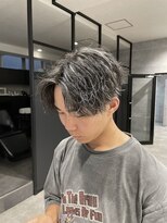 アクション 心斎橋店(ACTION)&nbsp;センターパート　ホワイトハイライト