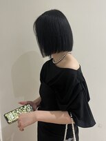 モリオ フロム ロンドン イオンモール 熊本店(morio FROM LONDON)&nbsp;【morio熊本】暗髪パツっとボブ.