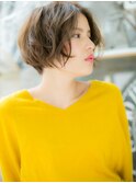 大人美人抜け感ボブパーマ小顔ウェットヘアh3越谷20代30代40代