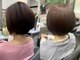 アロマエミュー(aroma emue)の写真/頭皮の負担が少ないオーガニック白髪染め◇大人女性だからこそ楽しめるカラーで健やかな艶のある髪へ導く♪