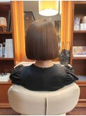 ナチュラルストレートボブ/30代/40代/50代