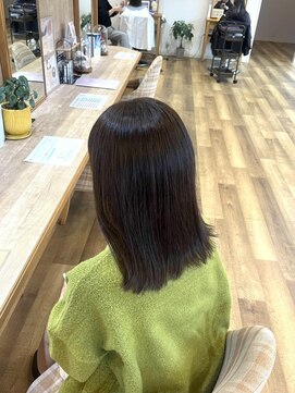 リアン(Lien) 《透明感オリーブベージュ》[髪質改善/縮毛矯正]