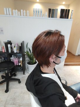 ヘアメーク シージャ 片野店(C-ja) ショートレイヤースタイル