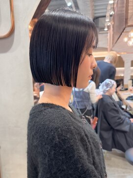 ロンド エスポワール 錦糸町(Lond espoir) [澤口]イメチェン外ハネボブ美髪ワイドバングレイヤーショート