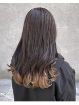 マノハル(MANOHARU)&nbsp;毛先カラー　ナチュラルベージュ