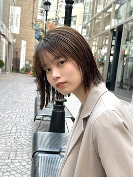 ハルキミナトジャパン 神戸(HARUKI MINATO japan) ボブ 20代30代40代ヘア 切りっぱなし 三ノ宮