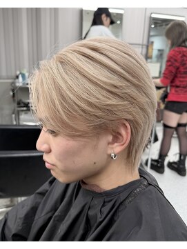 ペレ 渋谷(PELE) スペインカール/スパイキーショート/ブルーブラック/渋谷