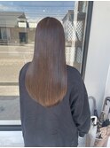 20代30代艶髪ロングココアブラウン