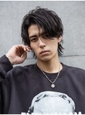 小久保styleフェザーパーマフェザーショートグレーエンドカラー