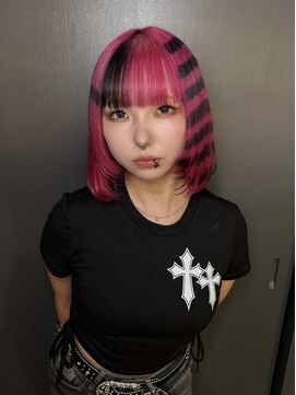 シェノン 心斎橋(CHAINON) デザイン／ダブルカラー／ケアブリーチ／エフェクトブリーチ