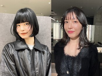 クーラアオヤマ(Cura Aoyama)の写真/あなたに似合うスタイルを提案するサロン！毛流れや顔周りを大切にしたカットで毎日のスタイリングが楽に♪