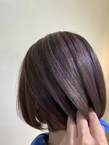 アズールサン 草加西口店(azule-sun)&nbsp;ショートボブ,ハイライト,ピンク,ヴァイオレット,髪質改善カラー