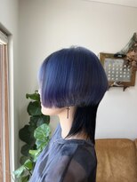 エルフゥ(Elle fou)&nbsp;ウルフ　ツートーンカラー　ポイントWカラー