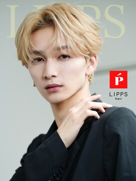 リップス 天神(LIPPS) 【LIPPS天神】韓国フェザーパーマ ツーブロックマッシュウルフ