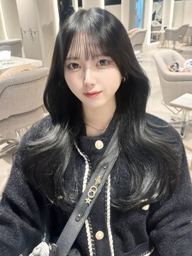 マインバイアフロートギンザ(MYNE by AFLOAT GINZA) レイヤーカット/顔周りカット/くびれレイヤー/透明感カラー