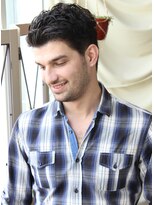 ワースホワイル(WORTH WHILE)&nbsp;刈り上げセンターパートサーフカール波巻きツイストスパイラル