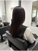 バイオレット系カラー／ブリーチ無しカラー