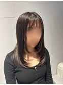 レイヤーカット　ハッシュカット　