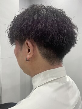 MEN’S HAIR/ツイストスパイラルパーマ/刈り上げマッシュ/松戸駅