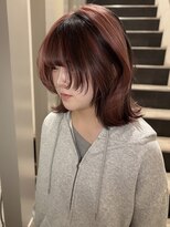 ニューヨークニューヨーク 三宮店(NYNY)&nbsp;デザインカラー/ボックスカラー/ウルフカット