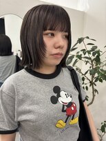 キー(kii)&nbsp;ボブ/ボブヘア/顔まわりレイヤー/ウルフカット