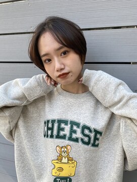 コーチ 新代田店(Coach) 【Coach Hair Studio 新代田店】センターパート×ショートヘア